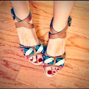 Burberry wedge espadrilles House Check Trench